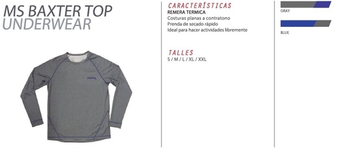 Remera Térmica Nexxt Baxter Hombre