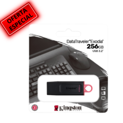 Pen Drive Kingston DT Exodia 256GB 3.2