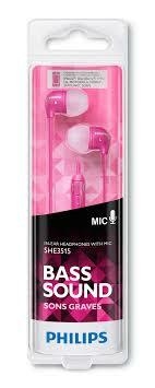 Auriculares Bass Sound Philips SHE3595