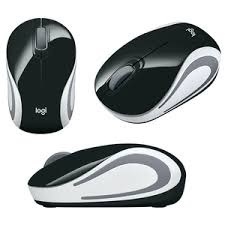 Mouse LOGITECH M187 mini wireless usb Negro - tienda online