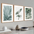 Quadro Decorativo Folhagem Verde - comprar online