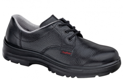 SV60-502 SAPATO AMARRAR PRETO CA4642 COM PVC CONFORTO