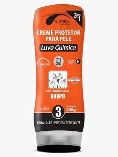 CREME NUTRIEX GRUPO 3 LUVA QUIMICA CA43802 200GR