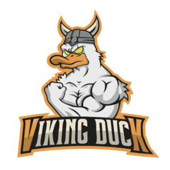 Remera Negra Viking Duck - Proud en internet