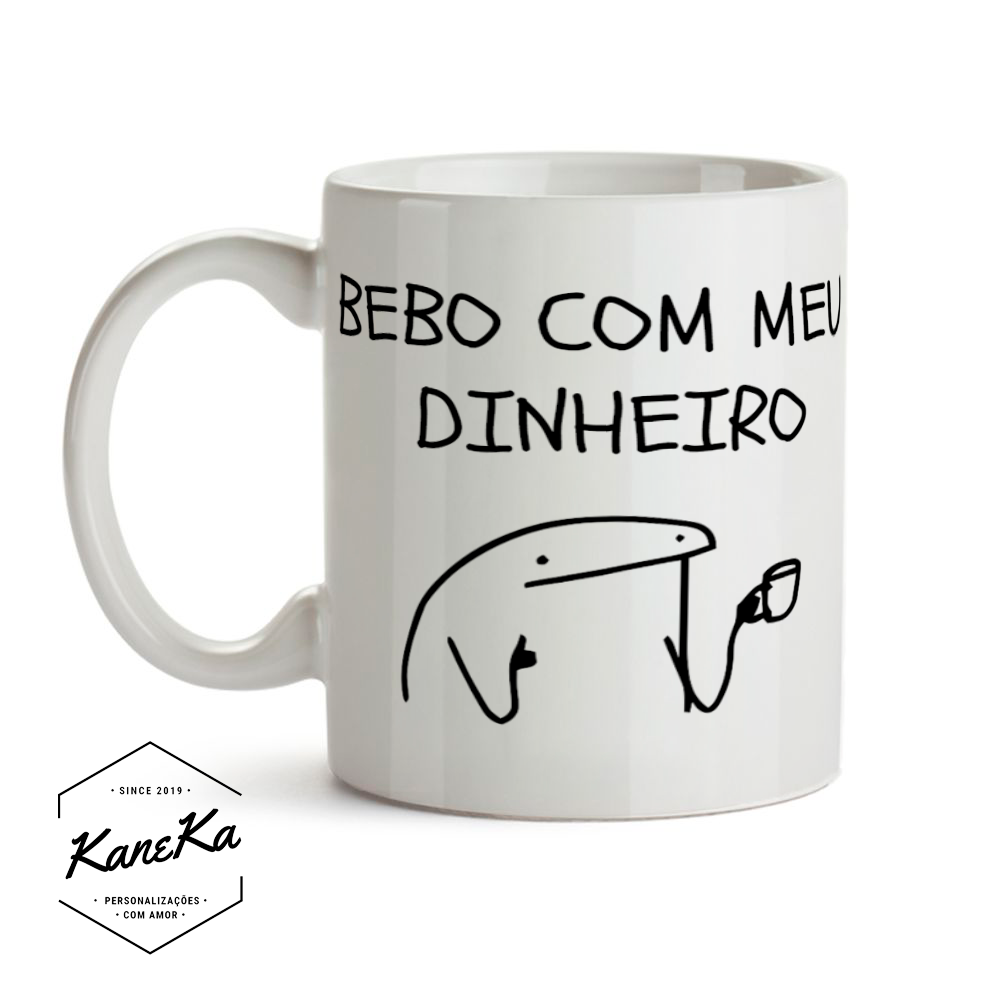 Kit Caneca Meme Flork Amor