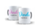 Kit Caneca Dindos - Convite de batizado