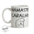 Caneca Namastê Caralho Flork - meme