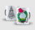 Caneca Votos de Natal - Com foto personalizada