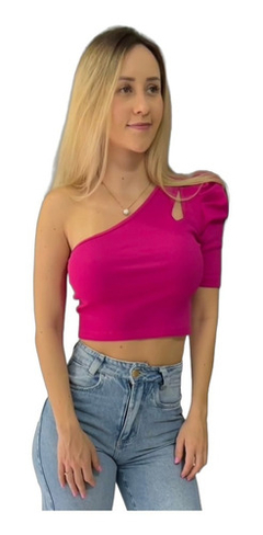 Blusa Cropped Ombro Só