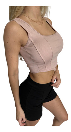 Cropped Corselet - Delavê