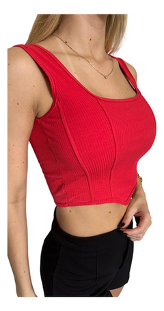 Cropped Corselet - Delavê