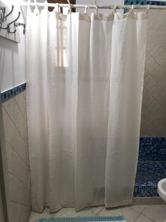 Cortina de baño con tiritas - comprar online