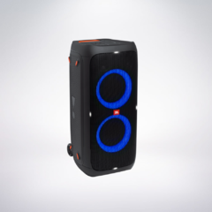 Caixa de som portátil para festas com Bluetooth e efeitos de luzes JBL PARTYBOX 310BR
