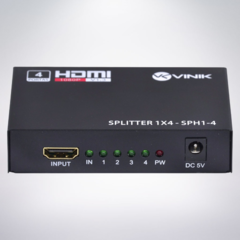 SPLITTER HDMI 1 ENTRADAS 4 SAÍDAS VINIK SPH1-4 - comprar online