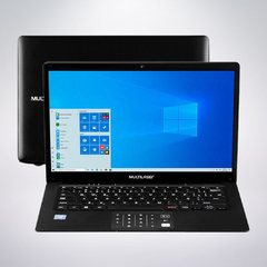 Notebook Multilaser- PC310 Processador Pentium, Mémoria de 4GB, SSD 120GB, Tela 14", Windows 10