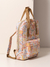 Mochila Amanda Flores Pastel - Viache Mayoristas