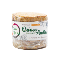 Medallones Quinoa andina Casa Vegana