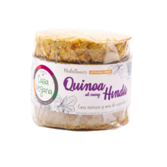 Medallones Quinoa hindu Casa Vegana