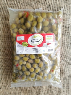 Aceitunas rellenas con morrón x 1 kg