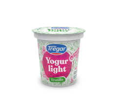 Yogur light frutilla Tregar