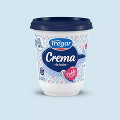 crema de leche doble crema tregar x 350cc