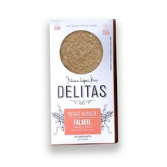 DELITAS veggie burger sabor falafel 4 unidades