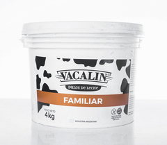 Dulce de Leche Familiar x 4 Kg. Vacalin