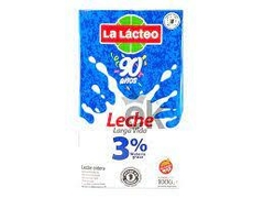 Leche larga vida La Lácteo entera x 1 l.