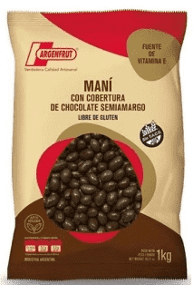 Mani Con Chocolate Semi Amargo Argenfrut X 1kg