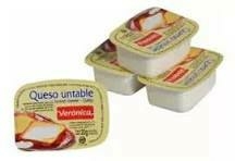 Mini Queso untable en porciones individuales Verónica 20 gr. x 108 unid. (Queso untable mini)