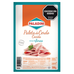 Paleta cocida paladini x 200 gr