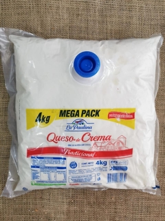 Queso crema tradicional x 4 kg La Paulina