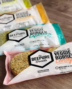 Hamburguesas veganas x 4u Beepure - comprar online