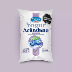 yogur entero bebible de arandanos