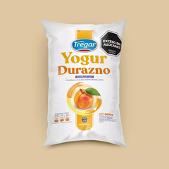 yogur entero bebible de durazno