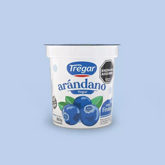 yogur entero con arandanos