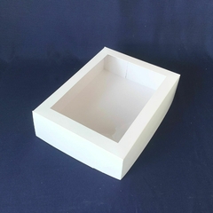 caja Multiuso con visor (27x20x7 cm )