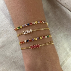 Pulseira zircônia dupla - comprar online