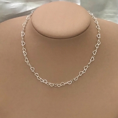 Choker elo coração - comprar online