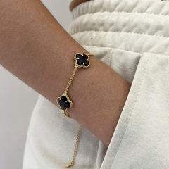 Pulseira 3 Van Cleef black