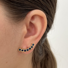 Brinco ear cuff AZUL