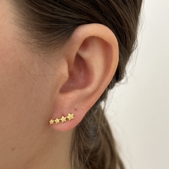 Brinco ear cuff estrela