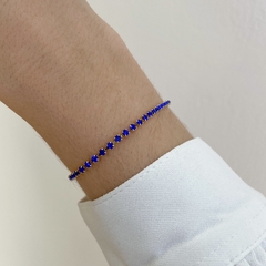 Pulseira riviera azul