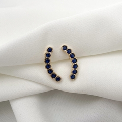 Brinco ear cuff AZUL - comprar online