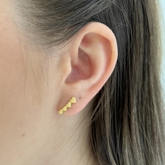 Brinco ear cuff coração - comprar online