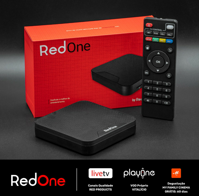 Comprar Receptor RedOne by RedPlay Ultra HD Wi-Fi Iptv - a partir
