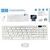 Kit Teclado e Mouse Sem fio Usb Wireless - LEY-171 - Decos Brasil