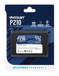 DISCO PATRIOT P210 512GB SATA 3 2.5 SSD - comprar online