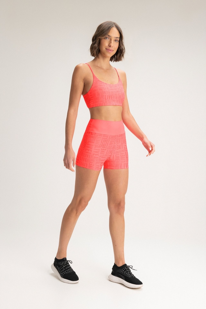 Shorts Fit LIVE! Essential P0060 - Terracotta Fitwear