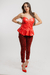 Strapless ODETTE Rojo en internet